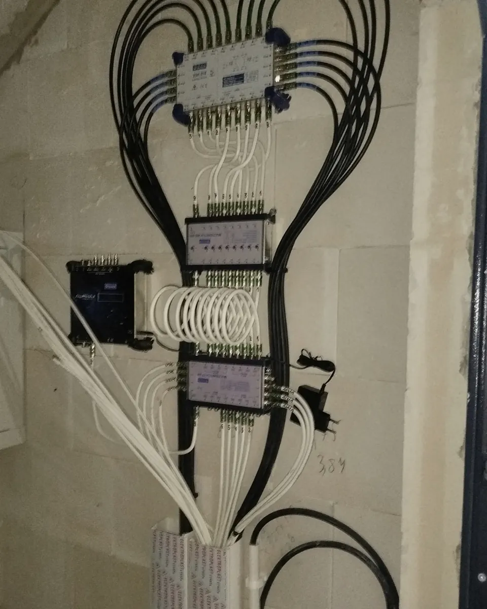 Techniczne prowadzenie przewodów i rozdzielnia instalacyjna